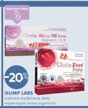 Suplement diety wspierający pracę organizmu OLIMP LABS Chela-Mag B6 Forte