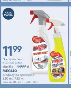 Odkamieniacz MEGLIO 650ml