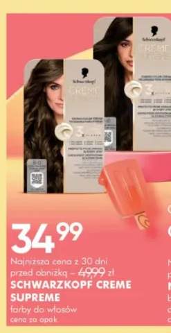 Farba do włosów Schwarzkopf Creme Supreme
