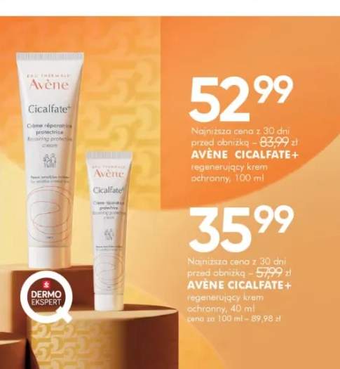 Krem ochronny regenerujący Avène Cicalfate+