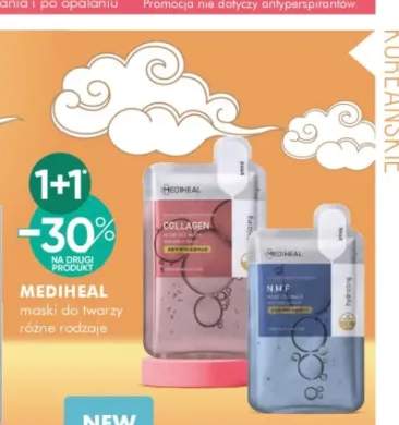 Maska do twarzy w płachcie Mediheal Collagen Nude Gel Mask +1 wariant