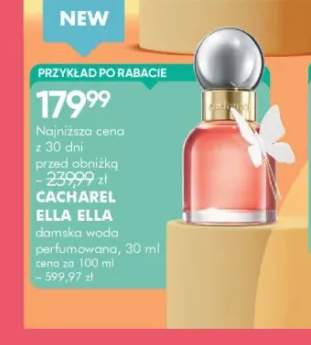 Woda perfumowana damska Cacharel Ella Ella