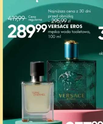 Męska woda toaletowa Versace Eros