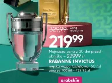 Męska woda toaletowa Rabanne Invictus