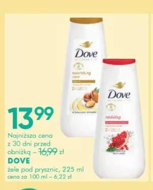 Żel pod prysznic Dove Nourishing Care +1 wariant