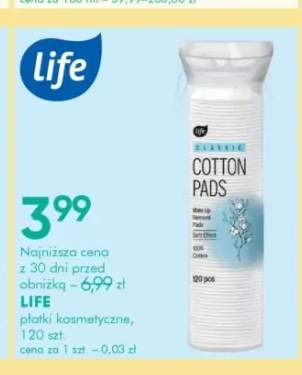 Płatki kosmetyczne Life Classic