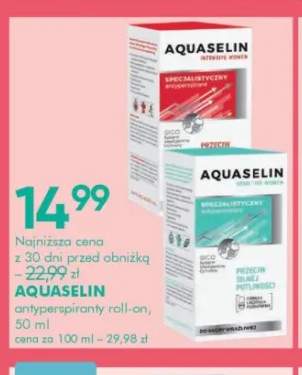 Antyperspirant roll-on Aquaselin