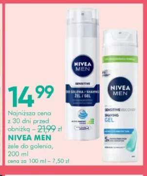 Żel do golenia Nivea Men Sensitive +1 wariant