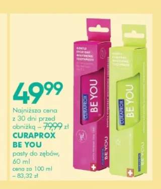 Pasta do zębów Curaprox Be You