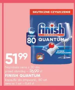 Kapsułki do zmywarki Finish Quantum
