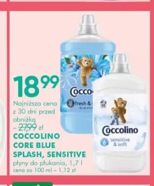 Płyn do płukania Coccolino Core Blue Splash +1 wariant