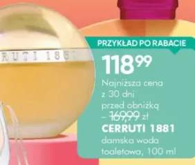 Woda toaletowa damska Cerruti 1881