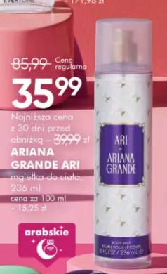 Mgiełka do ciała Ariana Grande Ari