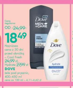 Żel pod prysznic Dove Men+Care Cool Fresh +1 wariant