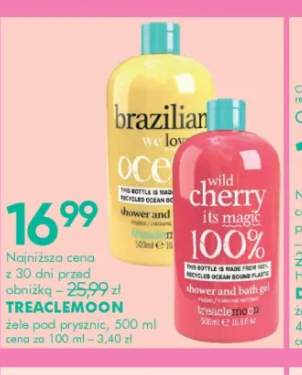 Żel pod prysznic Treaclemoon Brazilian Love +1 wariant