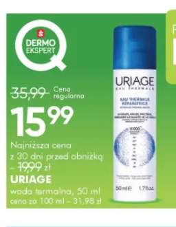 Woda termalna Uriage