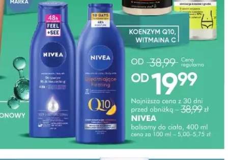 Balsam do ciała Nivea Rich Nourishing +1 wariant
