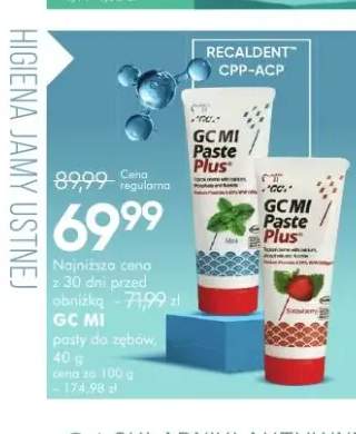 Pasta do zębów GC MI Paste Plus Melon +1 wariant