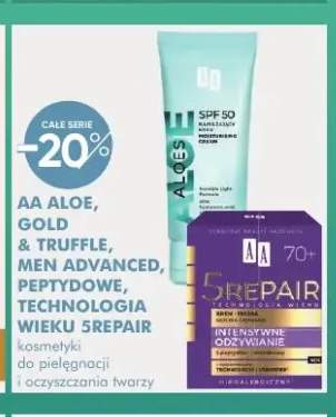Krem nawilżający AA Aloes SPF 50 +1 wariant