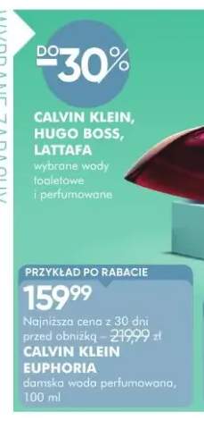 Woda perfumowana damska Calvin Klein Euphoria