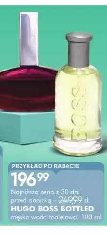 Woda toaletowa męska Hugo Boss Bottled