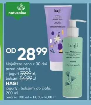 Jogurt do ciała Hagi +1 wariant
