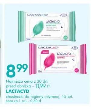 Chusteczki do higieny intymnej Lactacyd