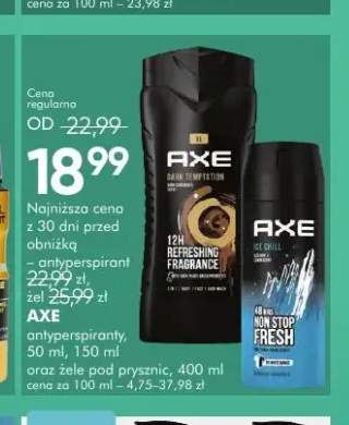Żel pod prysznic Axe Dark Temptation +1 wariant