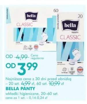 Wkładki higieniczne Bella Panty Classic