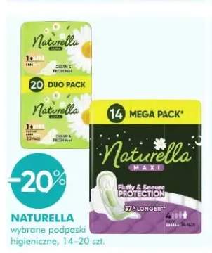 Podpaski higieniczne Naturella