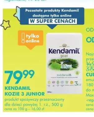 Mleko modyfikowane Kendamil Kozie 3 Junior