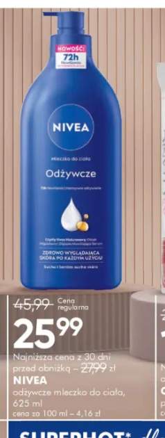 Odżywcze mleczko do ciała Nivea
