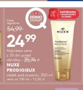 Olejek pod prysznic Nuxe Prodigieux