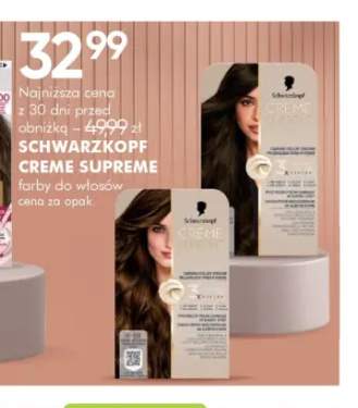 Farba do włosów Creme Supreme Schwarzkopf