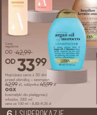 Kosmetyki do pielęgnacji włosów OGX