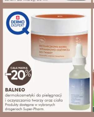 Biosiarczkowa maska witaminowo-odżywcza do twarzy Balneo +1 wariant