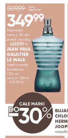 Męska woda toaletowa Jean Paul Gaultier Le Male