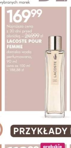 Damska woda perfumowana Lacoste Pour Femme