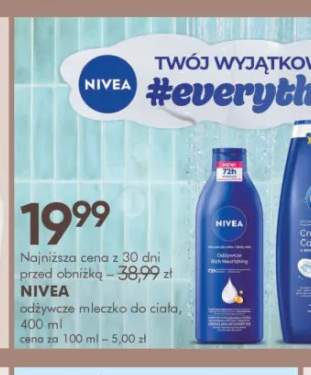 Odżywcze mleczko do ciała Nivea