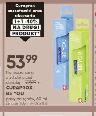 Pasta do zębów Be You Curaprox