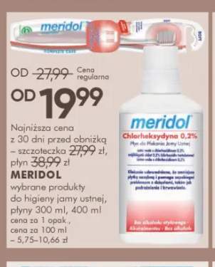 Produkty do higieny jamy ustnej Meridol