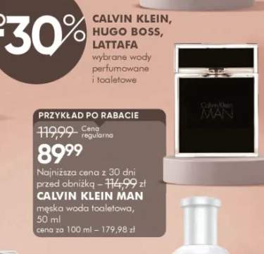 Woda toaletowa męska Calvin Klein Man