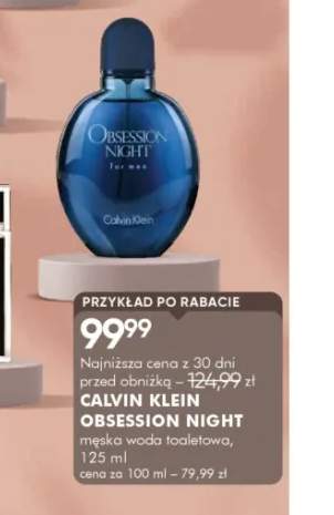Woda toaletowa męska Calvin Klein Obsession Night