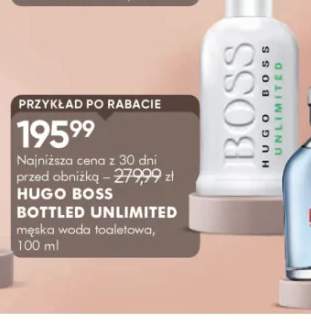 Woda toaletowa męska Hugo Boss Bottled Unlimited