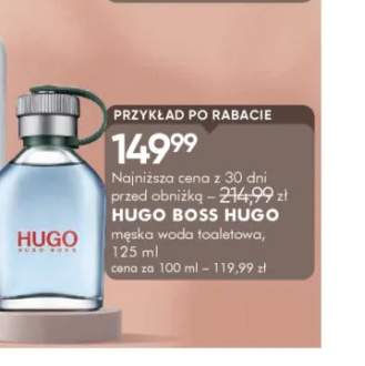 Woda toaletowa męska Hugo Boss