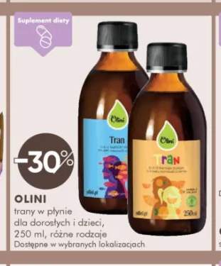 Tran w płynie dla dzieci Olini +1 wariant