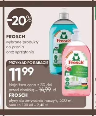 Płyn do zmywania naczyń Frosch