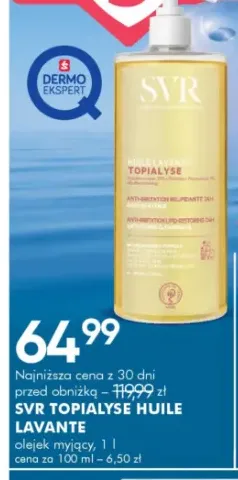 Olejek myjący SVR Topialyse Huile Lavante
