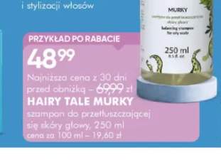 Szampon do przetłuszczającej się skóry głowy Murky Hairy Tale Cosmetics
