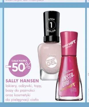 Lakiery odżywki topy bazy do paznokci oraz kosmetyki do pielęgnacji ciała Sally Hansen